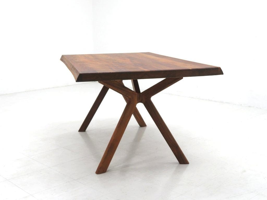 展示品 カリモク ウォールナット 無垢材 ダイニングテーブル DW5000