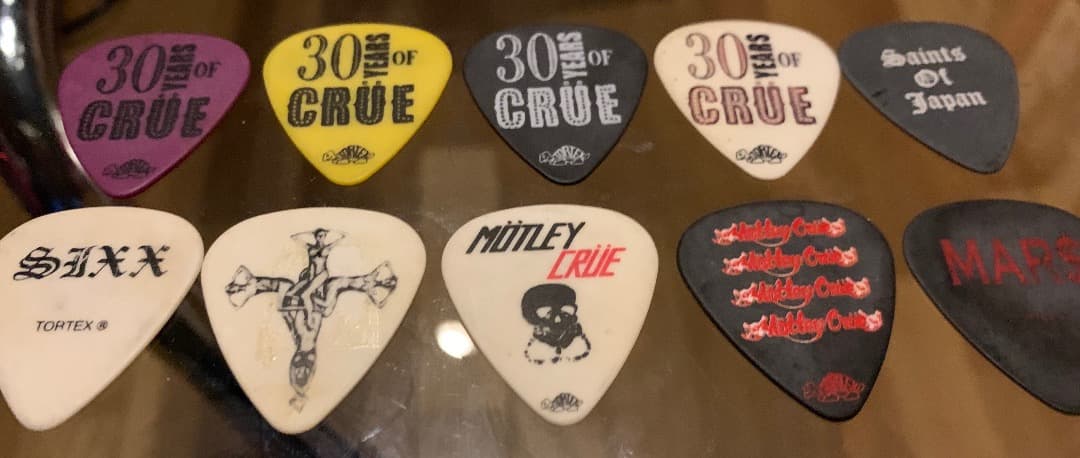 Motley Crue ギターピックセット　モトリークルー