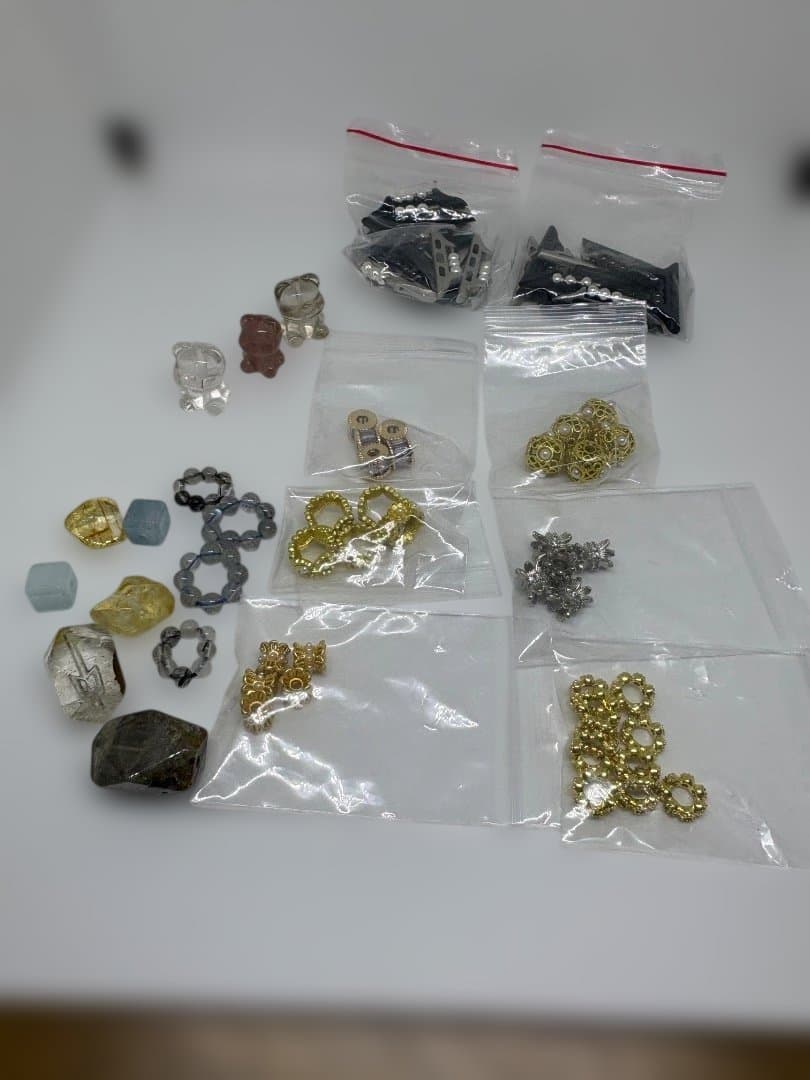 天然石 水晶ビーズ まとめ売り ブレスレット制作 ハンドメイド用