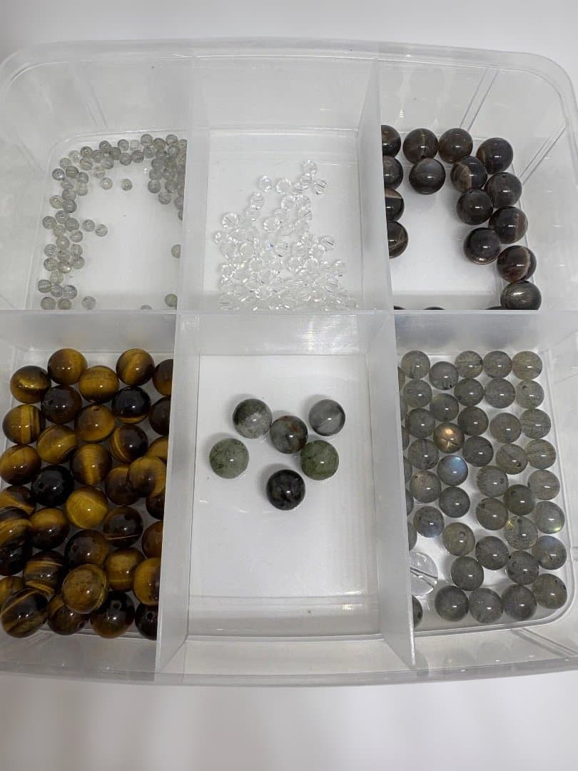 天然石 水晶ビーズ まとめ売り ブレスレット制作 ハンドメイド用