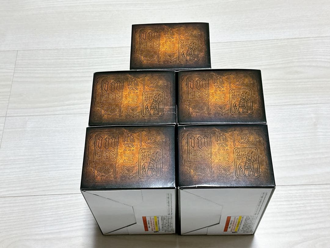 遊戯王 OCG プリズマティックゴッドボックス　5BOX 未開封