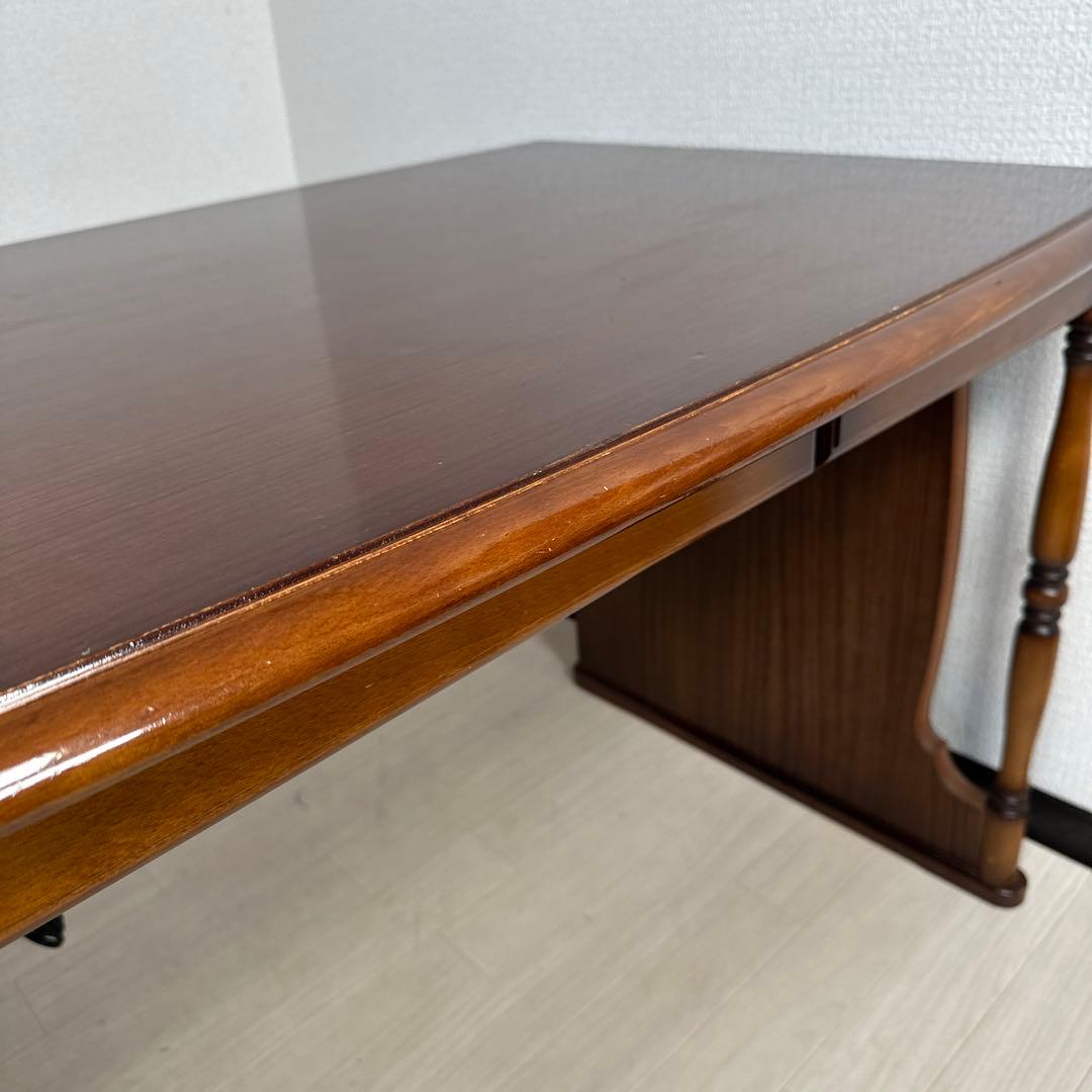 karimoku カリモク コロニアル 役員デスク 書斎机 学習机 i4※ - メルカリ