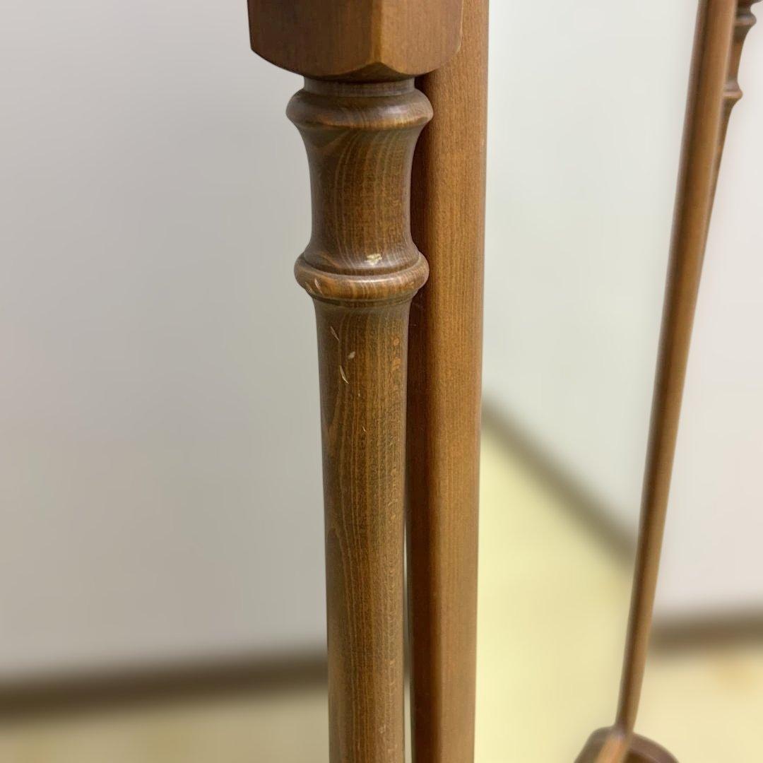 Karimoku　カリモク家具　姿見鏡　スタンドミラー　アンティーク調