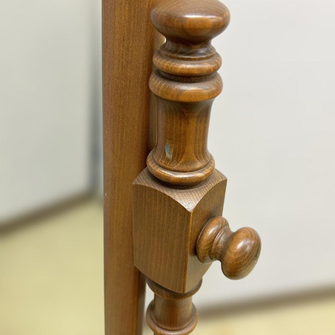 Karimoku　カリモク家具　姿見鏡　スタンドミラー　アンティーク調