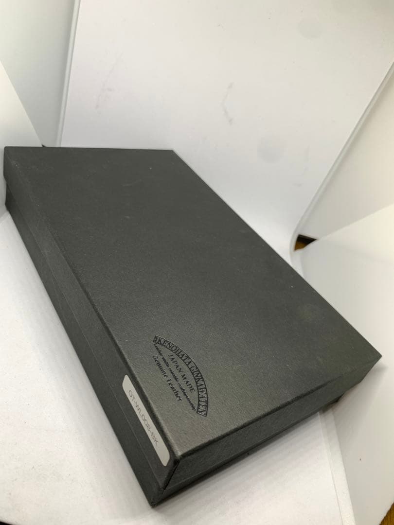 池之端銀革店 イタリアン シュリンクレザー L字ファスナー 長財布