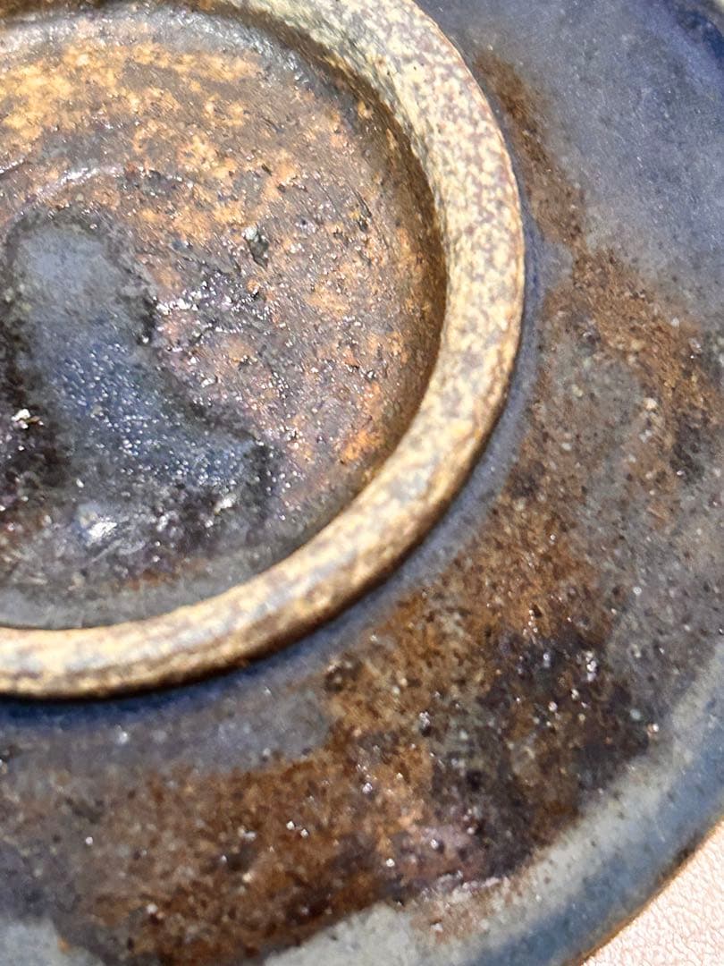 出西窯 初期 小皿 検）民藝 河井寛次郎 多々納弘光 武内晴二郎 小鹿田