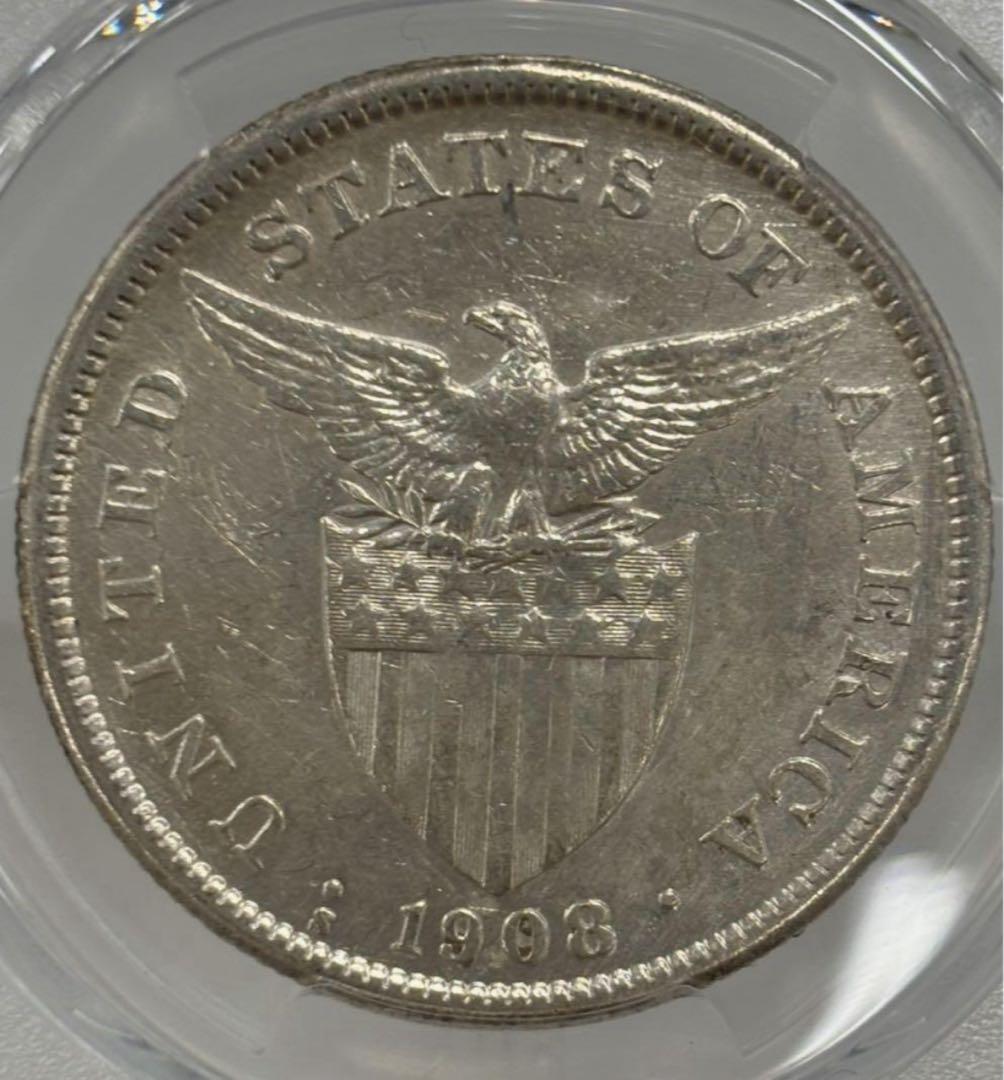 1908-S 年 アメリカ領フィリピン女性立像 火山 乙女PCGS鑑定 - メルカリ