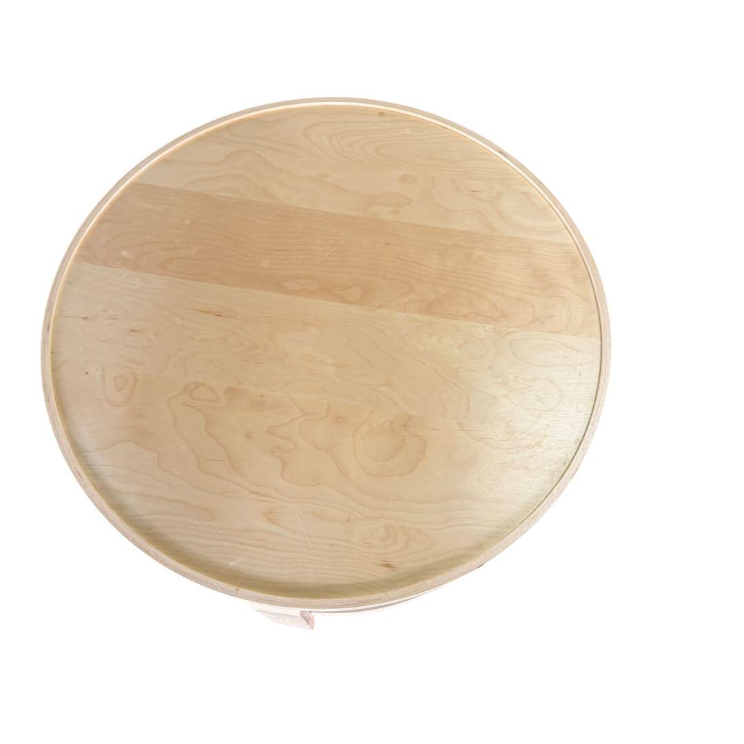 IKEA BORGEBY 収納付き 丸型ローテーブル 70cm