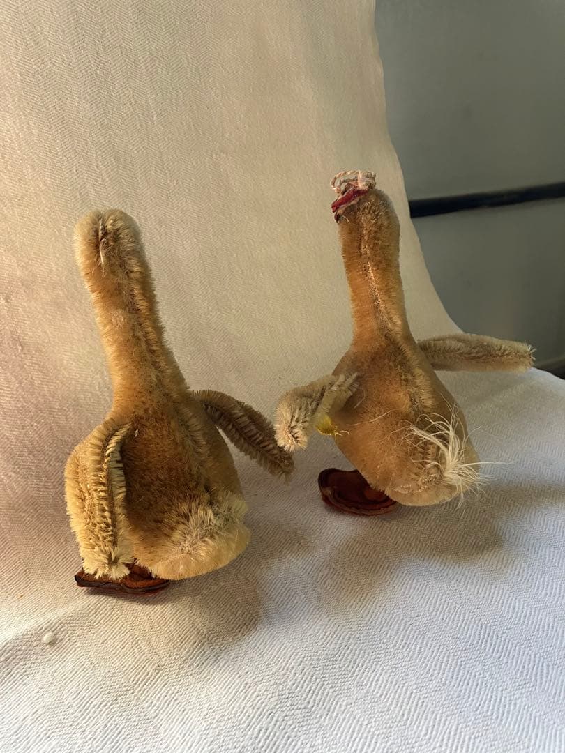 STEIFF DUCK シュタイフ アヒル ヒヨコ 希少 アンティークぬいぐるみ