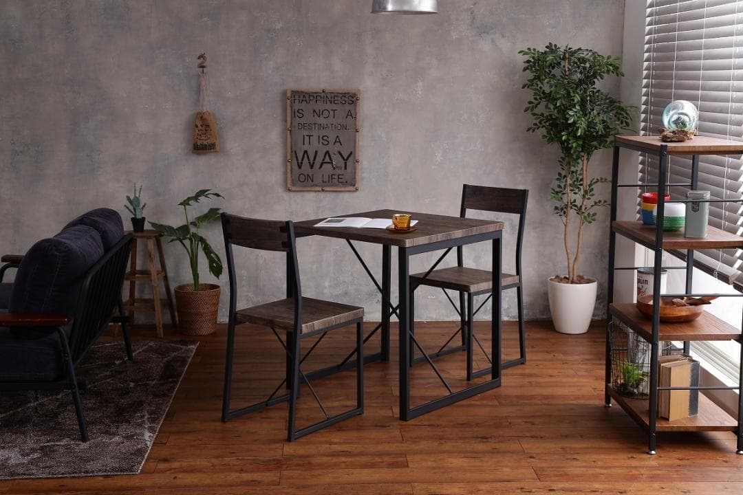 《新品・送料無料》【3点セット】courage 幅70cmテーブル+チェア2脚