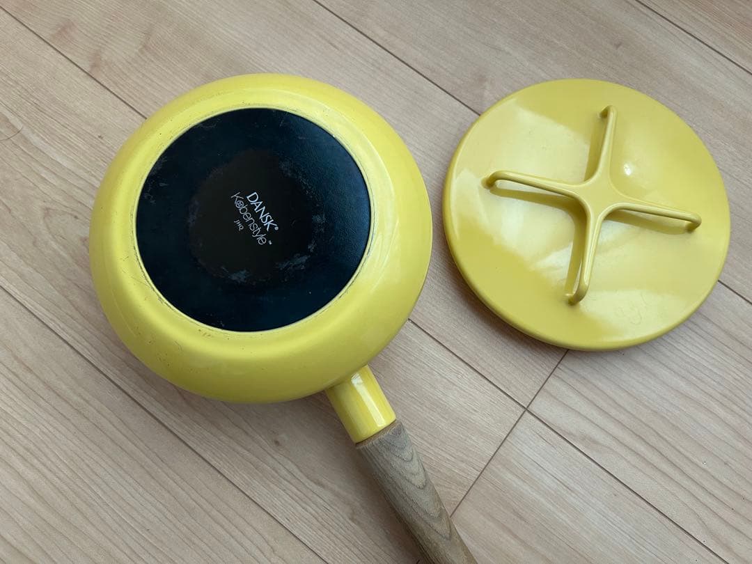 DANSK ダンスク★コベンスタイル 片手鍋　黄色　イエロー