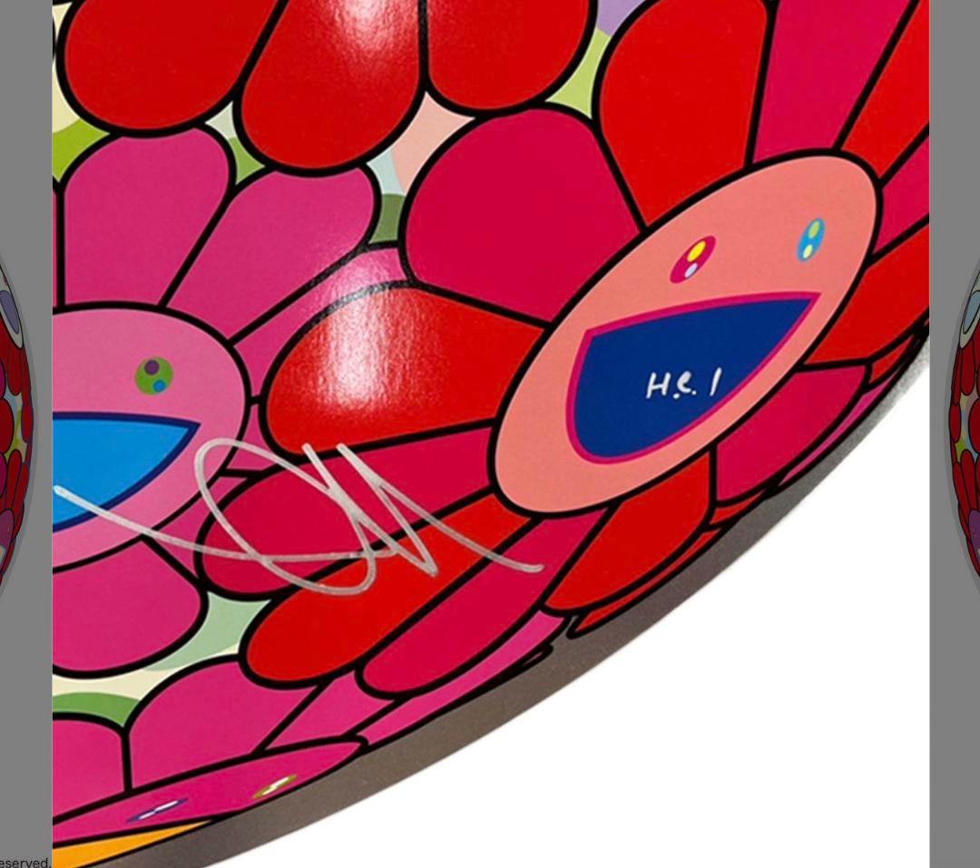 村上隆 魂の中身 シルクスクリーン サイン入ポスター カイカイキキ