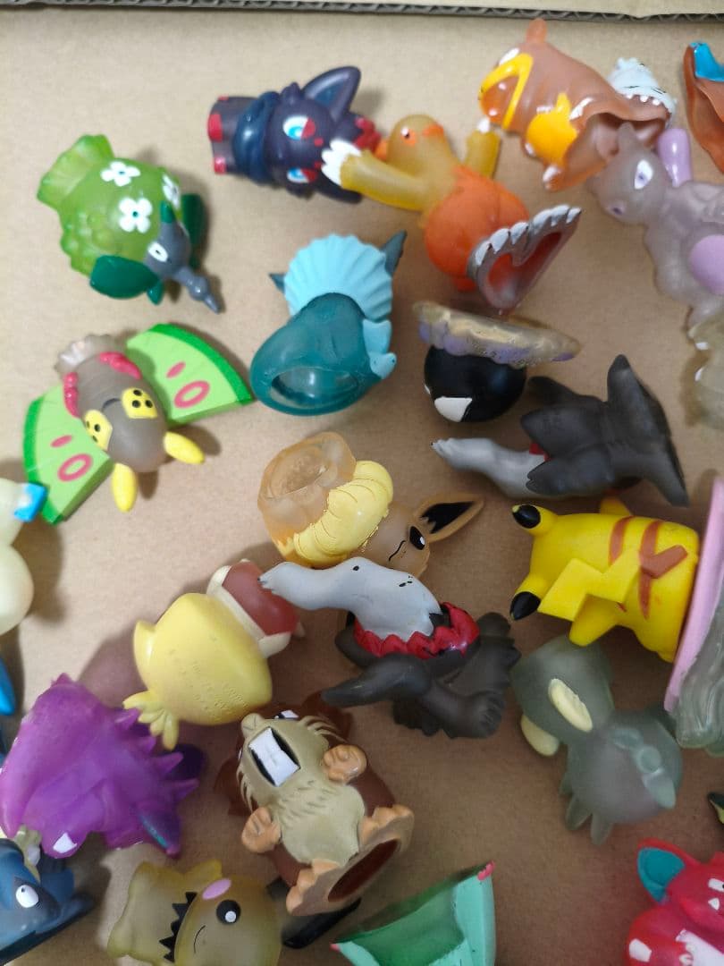 ポケモン指人形　クリアのみ　約45体　まとめ売り　レア　希少