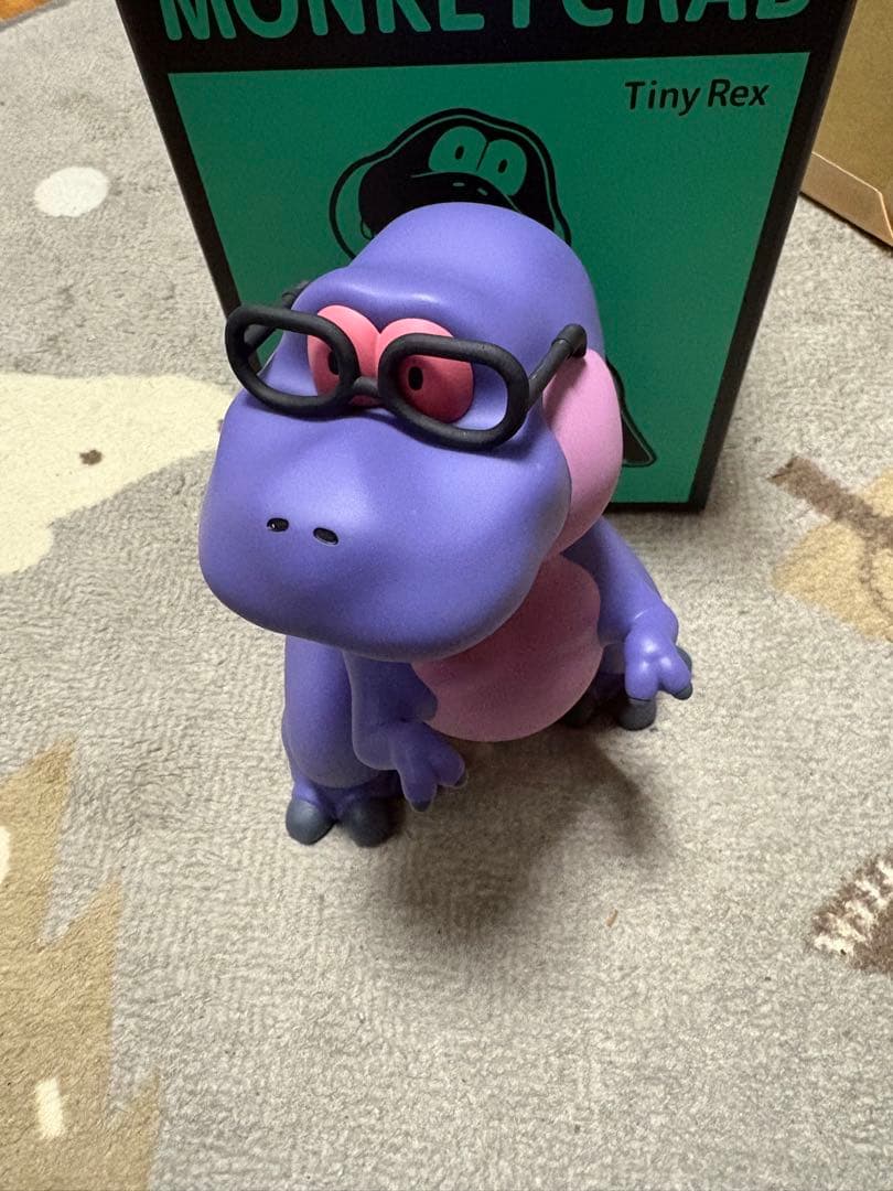 monkey crab Tiny Rex モンキークラブ メガネ付き - メルカリ