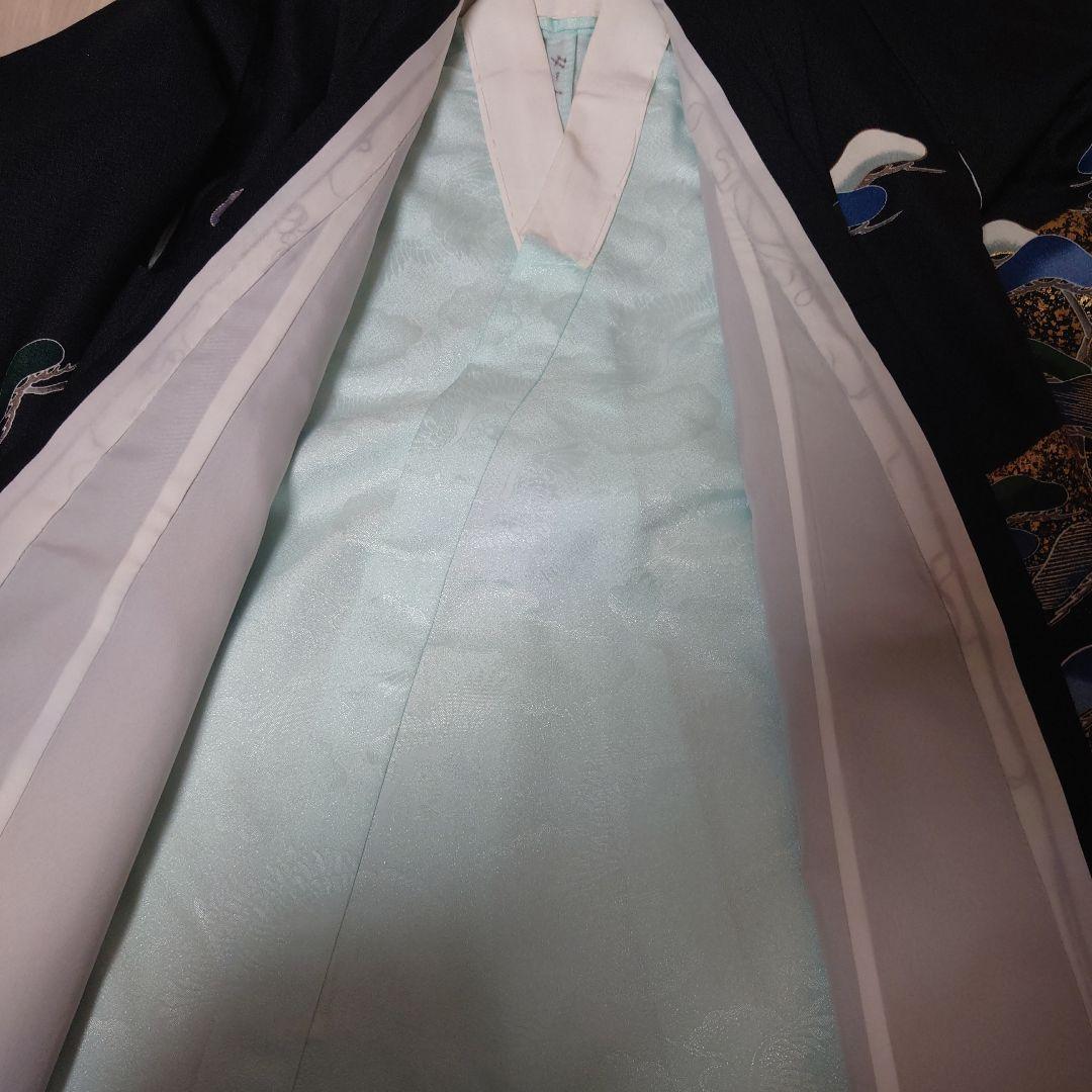 七五三 セット　黒青 　大きめ