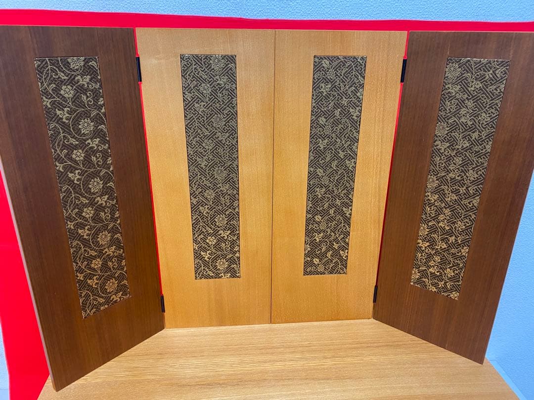 上杉謙信　東京久月　五月人形　着用兜飾り収納セット・着用できる兜