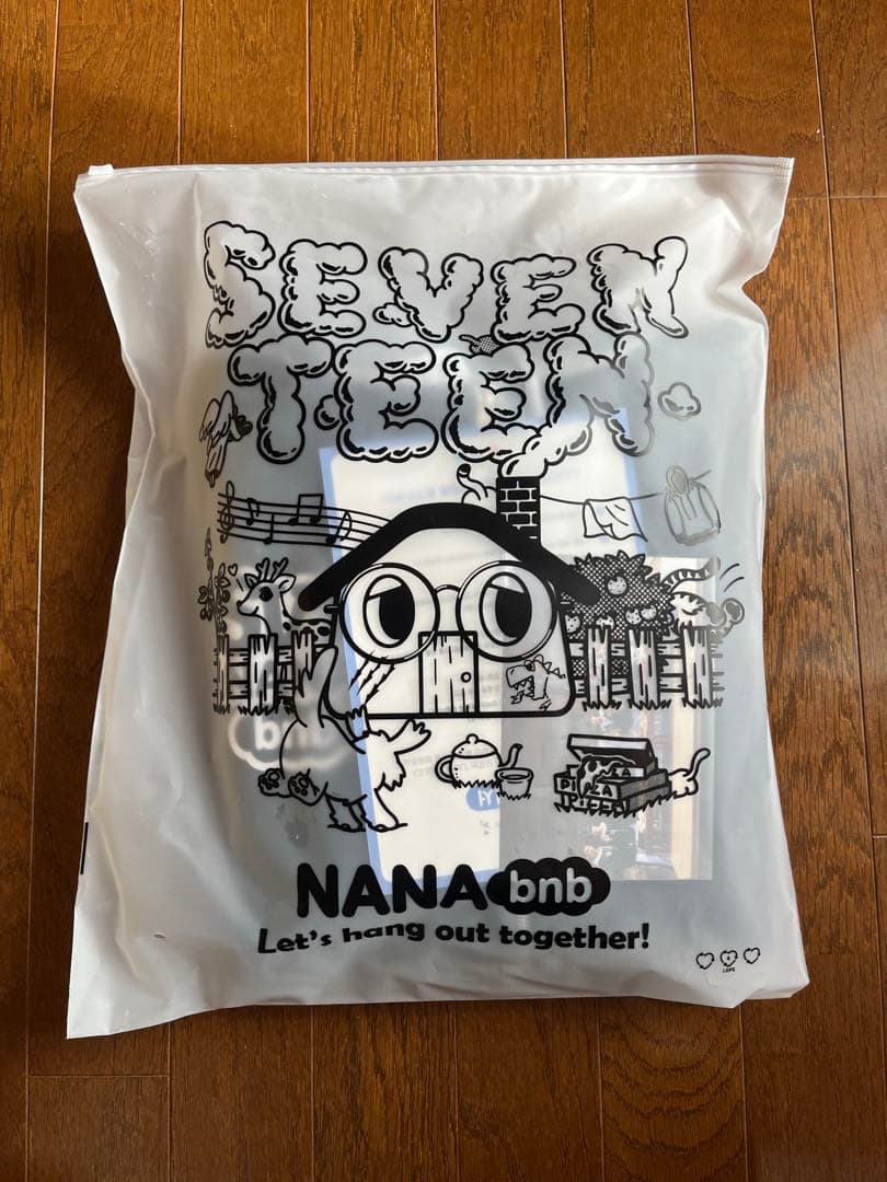 SEVENTEEN NANA bnb ナナ民泊 パーカー Lサイズ - メルカリ