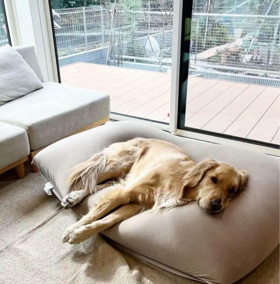 ヨギボーミディ【Yogibo Midi】ベージュ ビーズクッション