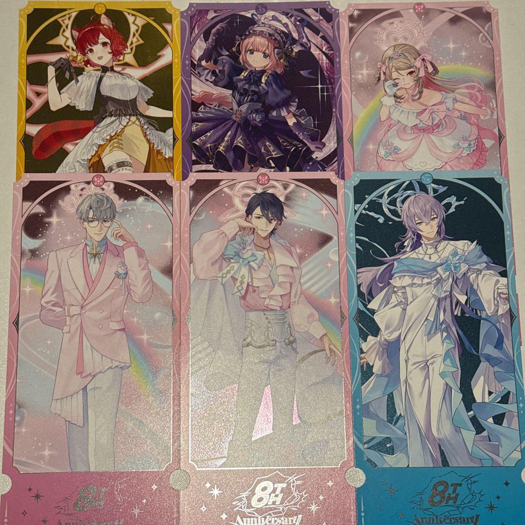 にじさんじ 8周年 特典 チケット風カード - メルカリ