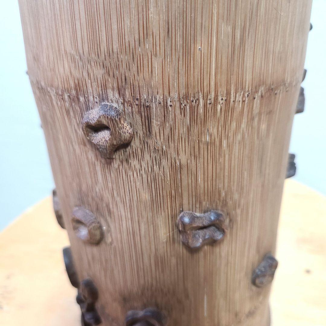 古美術 筆筒 筆立て 文房具 木製 置物 希少 花入れ 花器 中国 - メルカリ