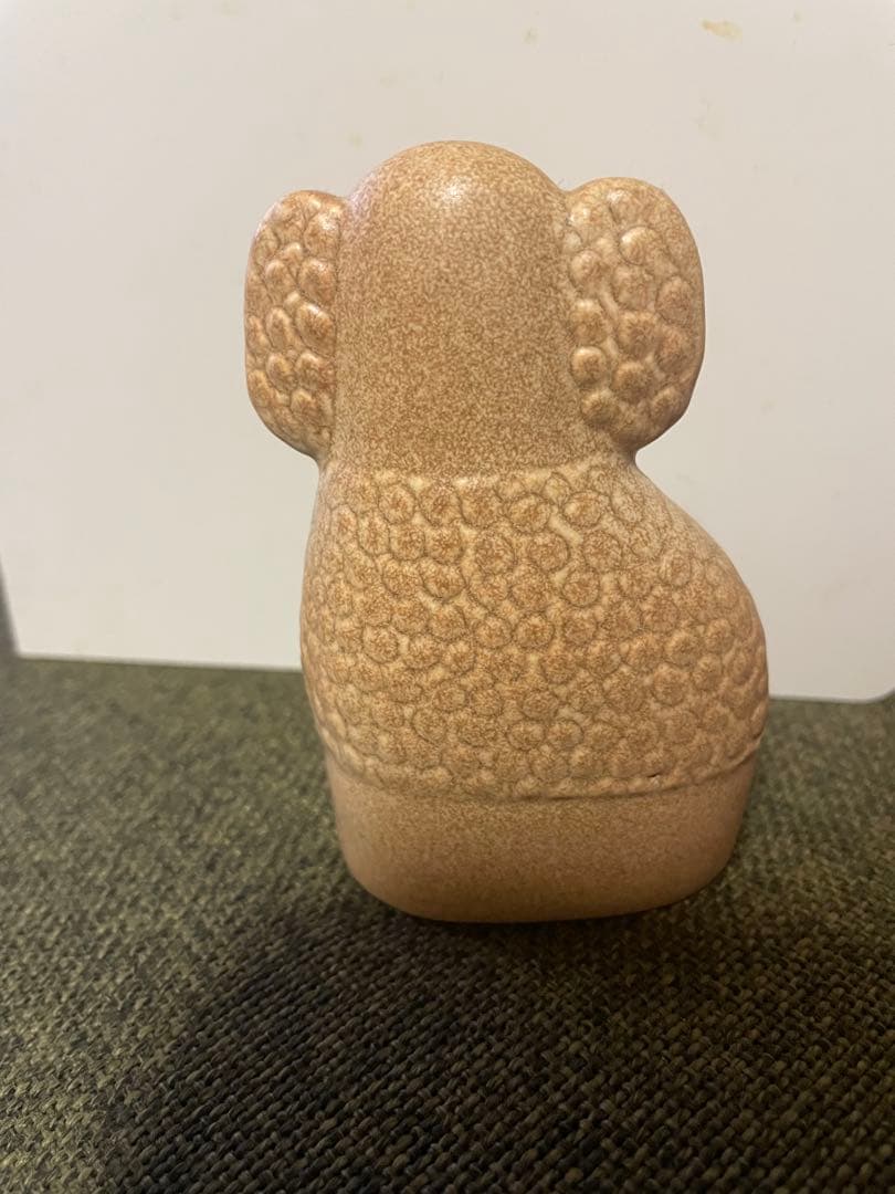 リサラーソン　プードル　ミニ　陶器　置物　オブジェ