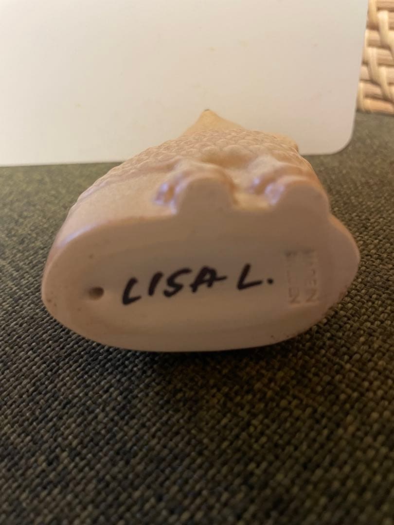 リサラーソン　プードル　ミニ　陶器　置物　オブジェ