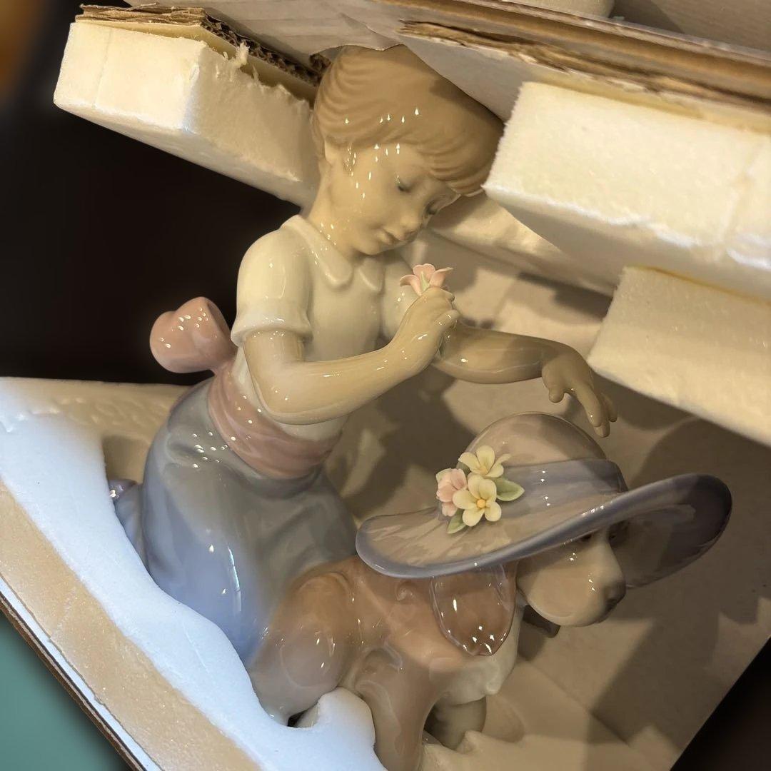 箱・緩衝材あり・未使用】LLADRO リヤドロ おめかししようね - メルカリ