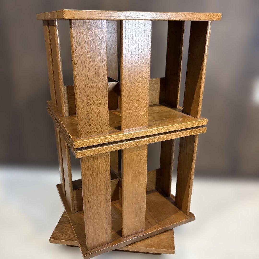 回転式　2段　ラック