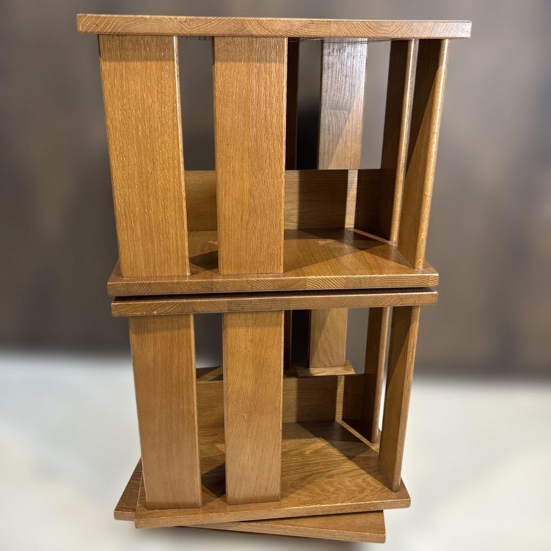 回転式　2段　ラック