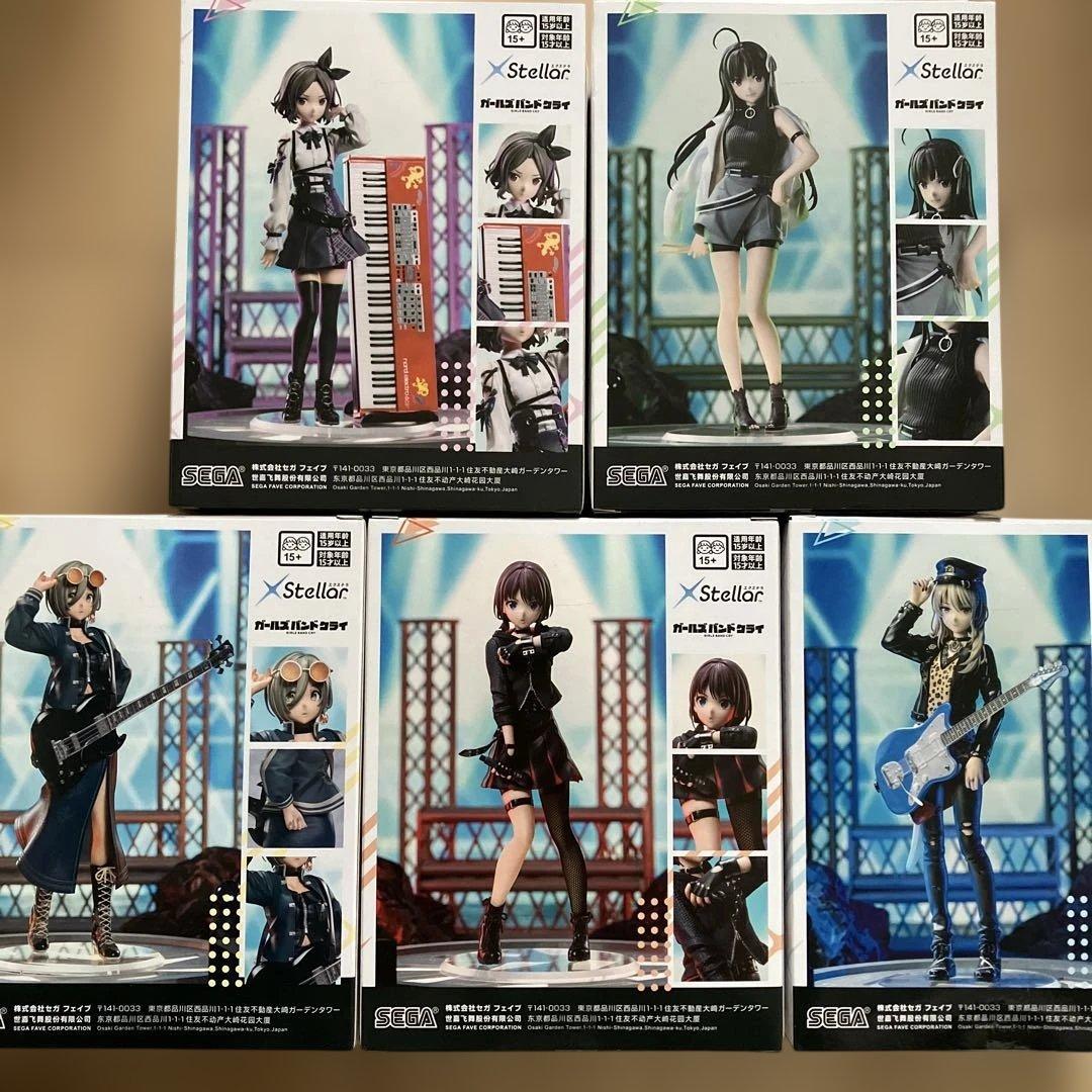 ガールズバンドクライ XStellar フィギュア 仁菜 桃香 すばる ルパ 智