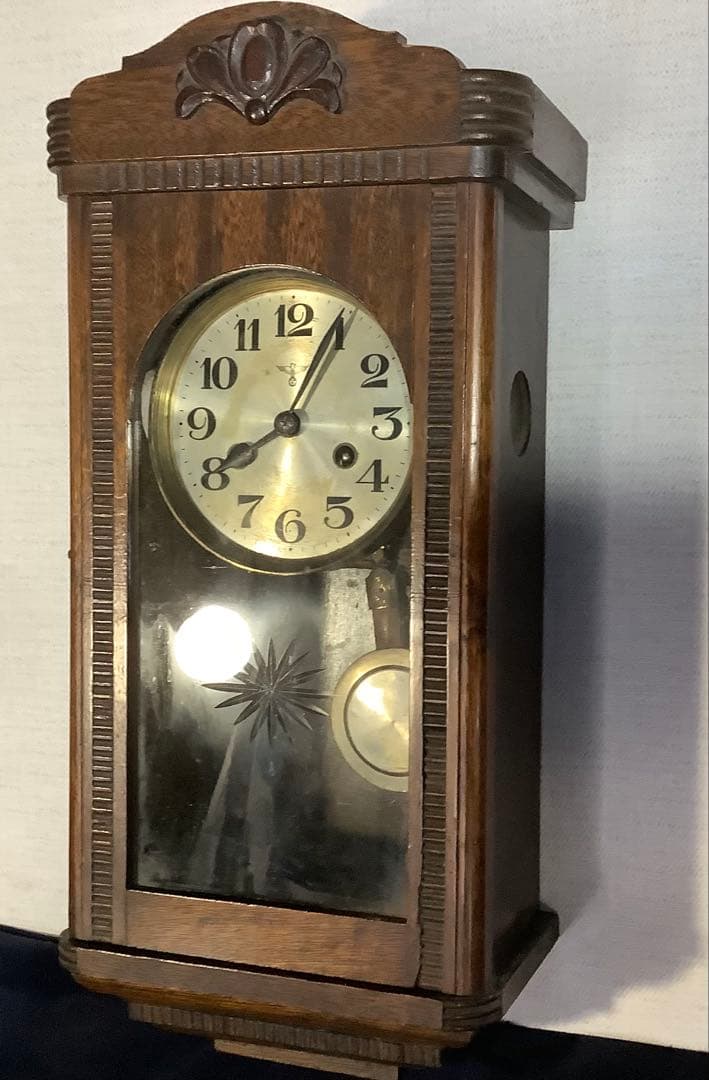 MAUTHE マウテ　掛け時計　ゼンマイ式　アンティーク