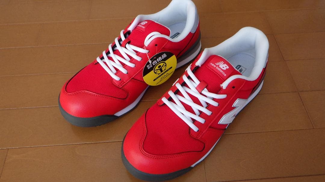 New Balance PL-331 安全靴 27cm レッド　未使用品
