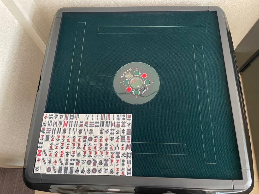 【引取限定・横浜】自動麻雀卓 GORILLA 麻雀牌2組 動作確認済 家庭用