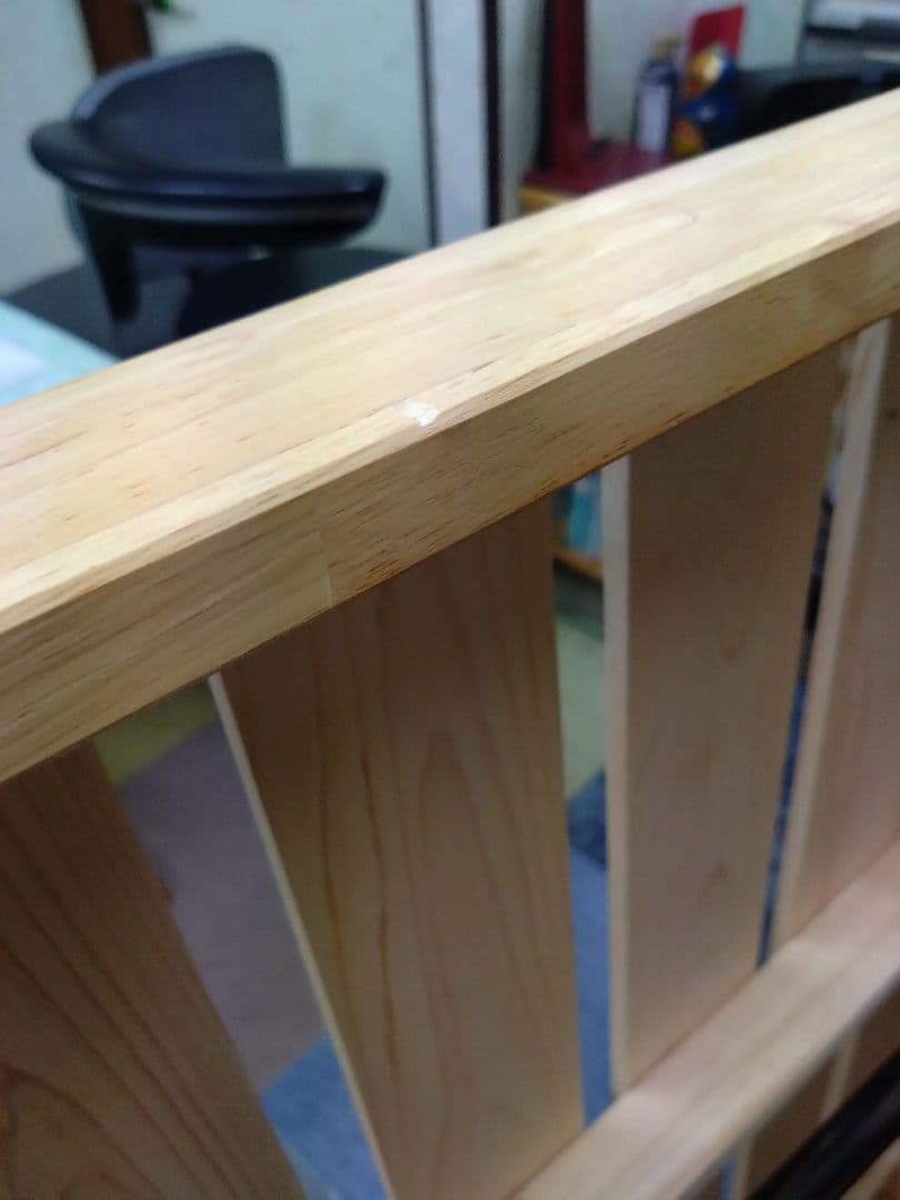 中居木工　ひのきスノコマット 折りたたみマット スプリング付き①