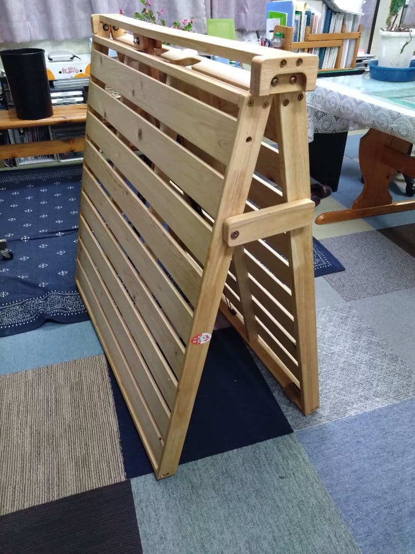 中居木工　ひのきスノコマット 折りたたみマット スプリング付き①