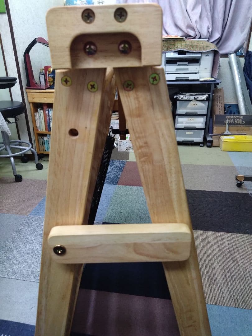 中居木工　ひのきスノコマット 折りたたみマット スプリング付き①