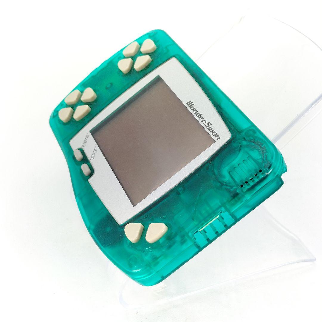 ワンダースワン スケルトングリーン クリアグリーン バンダイ - メルカリ