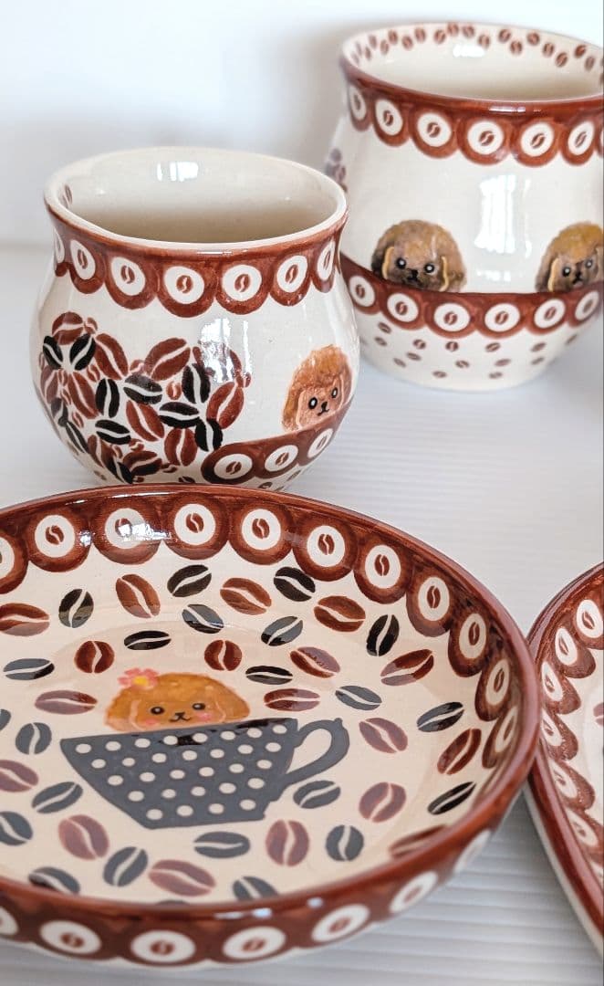 ポーリッシュポタリー フェニックス プードルセット♡ᐝ‴