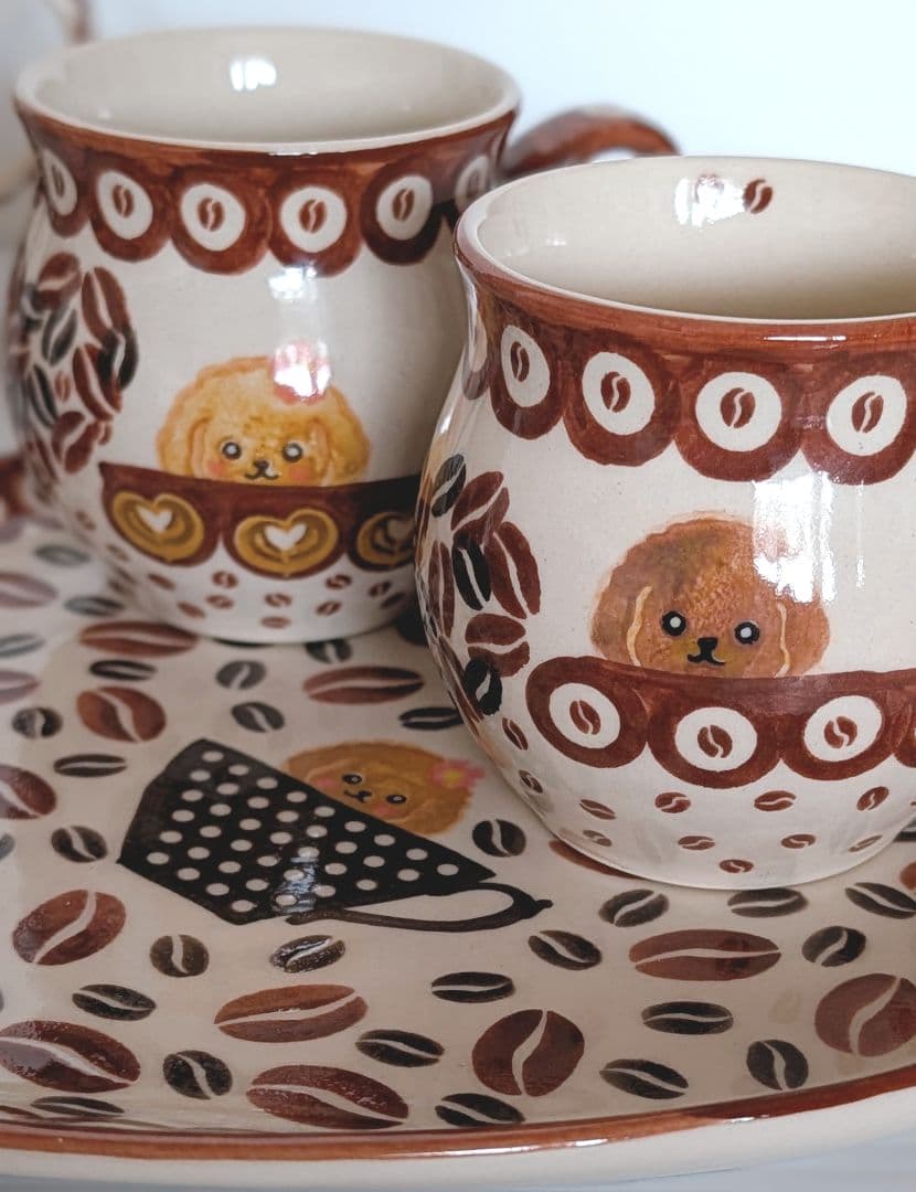 ポーリッシュポタリー フェニックス プードルセット♡ᐝ‴