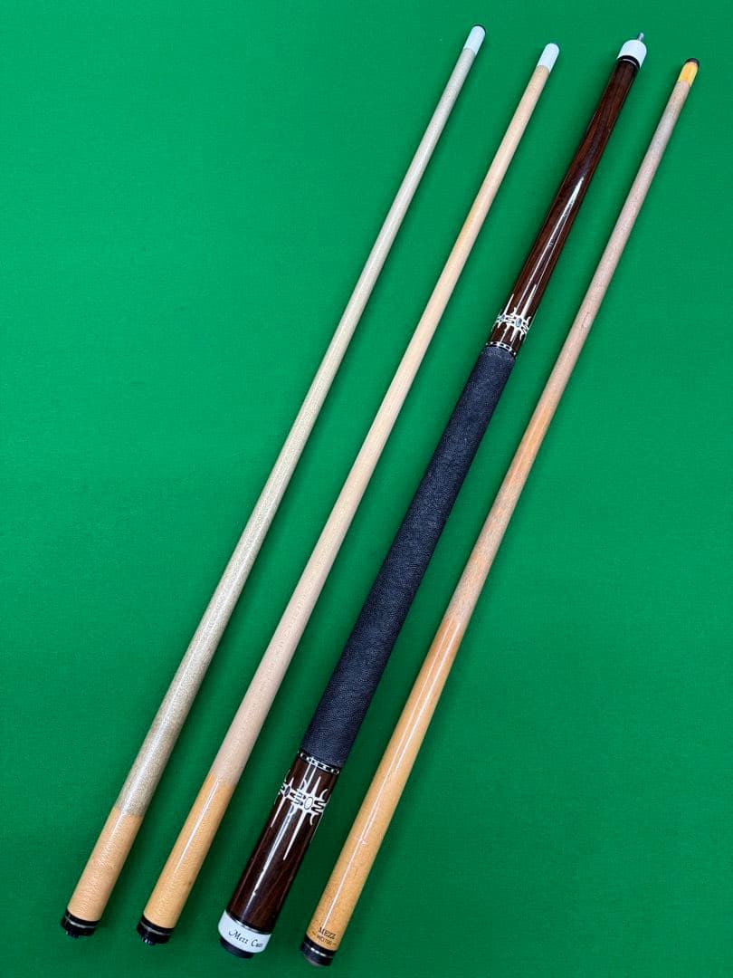 Mezz Cues EC-3シリーズ＋UJシャフト3本セット 象革グリップ - メルカリ