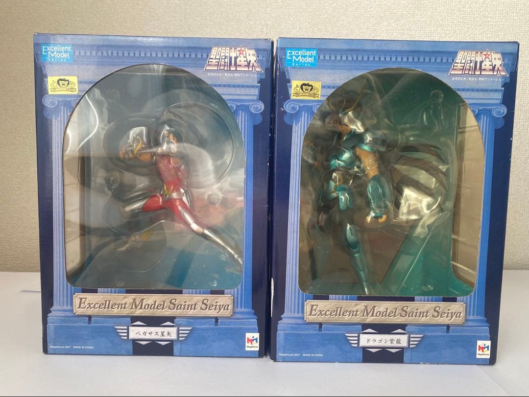 聖闘士星矢エクセレントモデル ペガサス星矢&ドラゴン紫龍　セット
