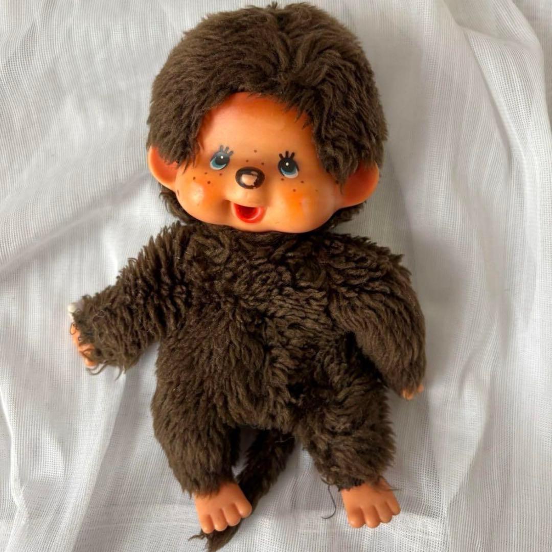 Dy60 モンチッチ ぬいぐるみ セキグチ 昭和レトロ ブルーアイ 希少