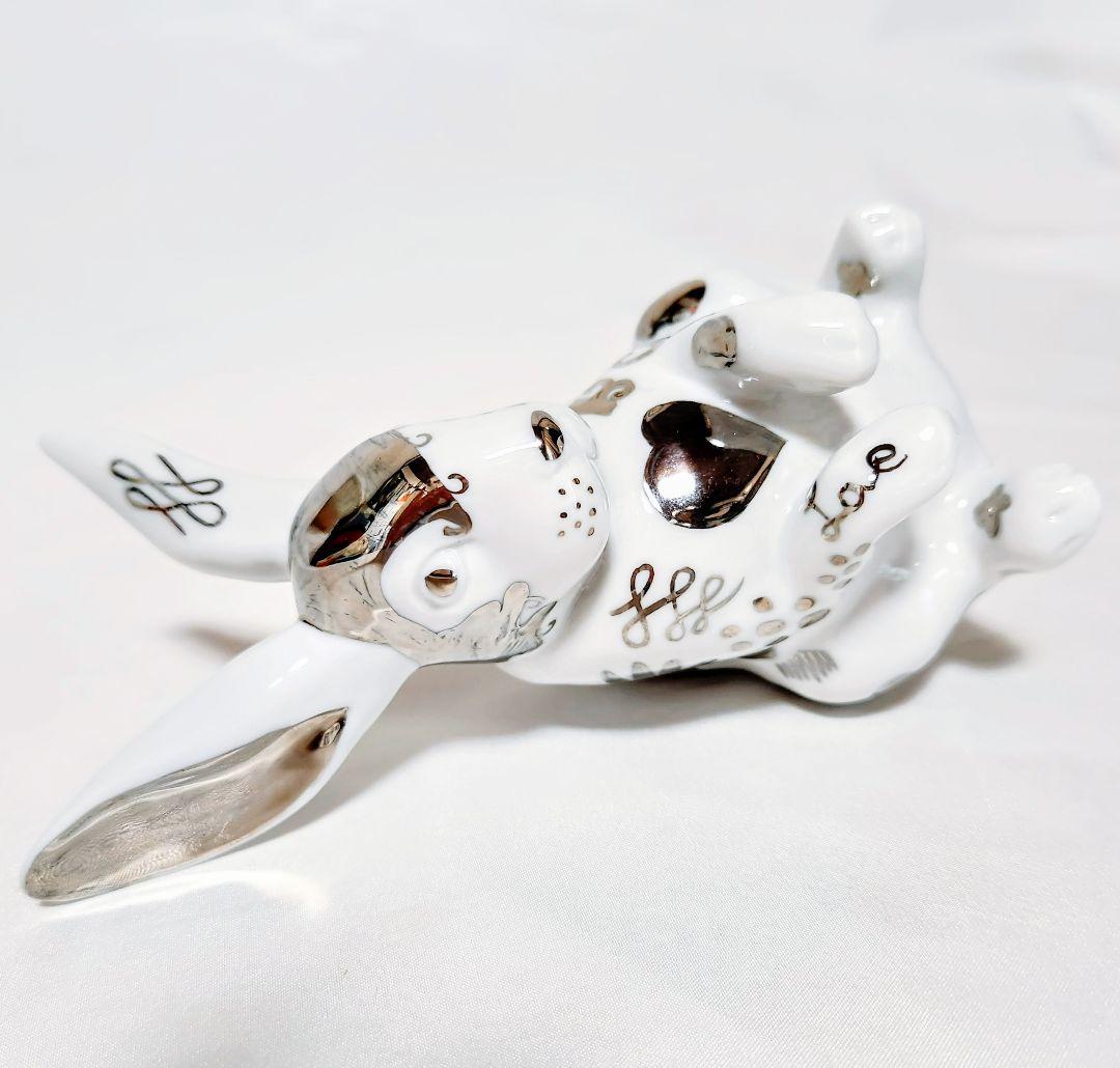 リヤドロ【ほぼ新品 箱栞付】フィギュリン《リデコ 白うさぎ 座って》No7044