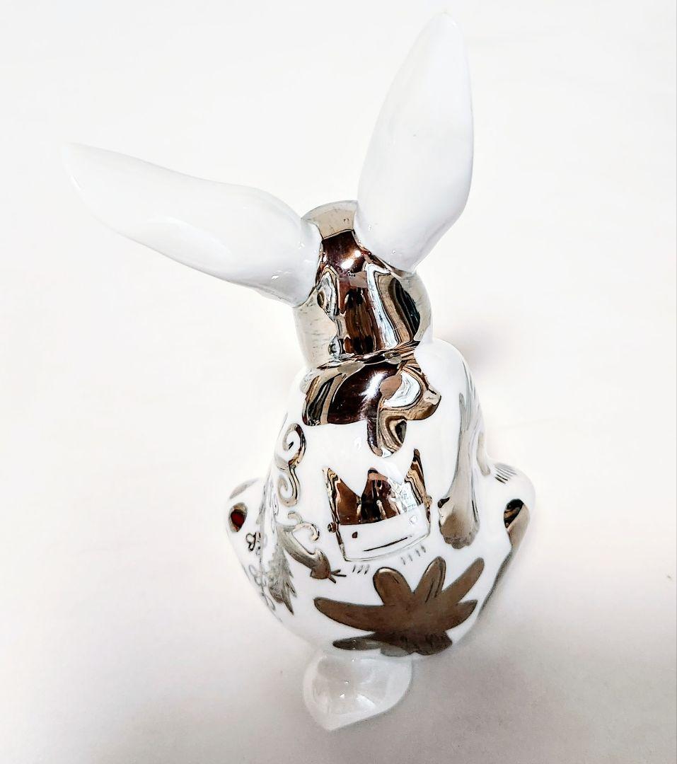 リヤドロ【ほぼ新品 箱栞付】フィギュリン《リデコ 白うさぎ 座って》No7044