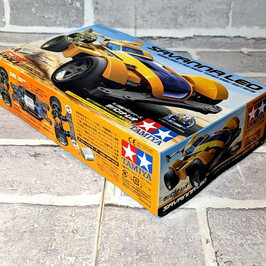 激レア！タミヤ ミニ四駆PRO サバンナレオ メタリック(パ-プル)仕様 未組立