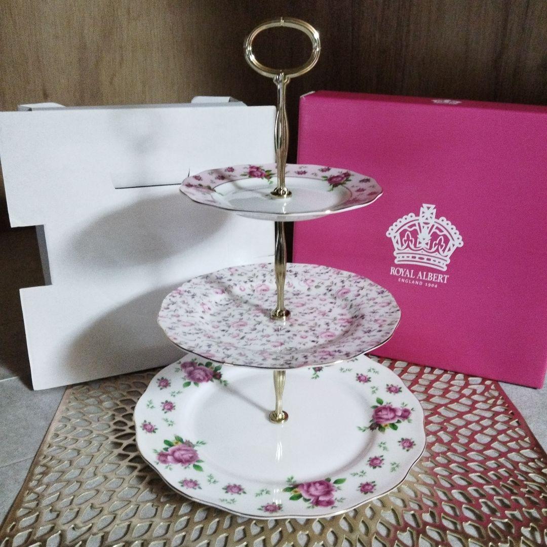 【超貴重】ロイヤルアルバート　ケーキスタンド