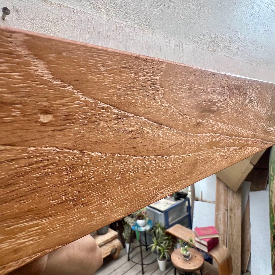 オールドチークの姿見鏡 180cm × 70cm 全身ミラー 大型 木製フレーム