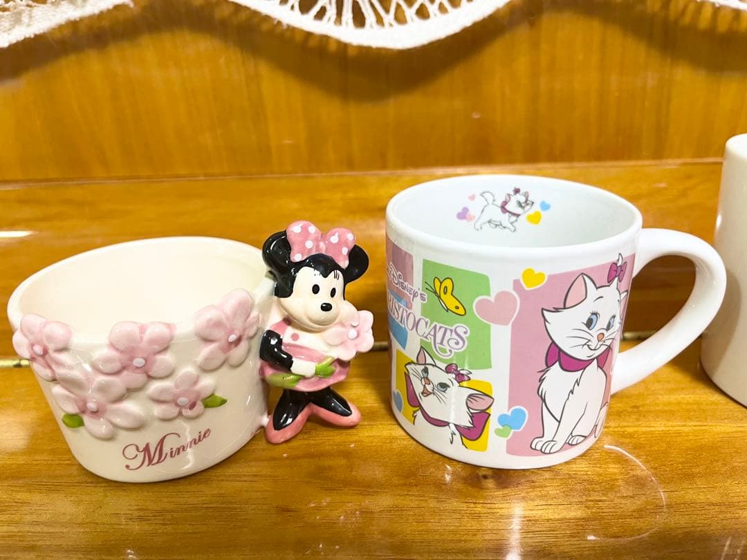 チャーミーキティ マリーちゃん ミニー マグカップ 陶器 セット - メルカリ