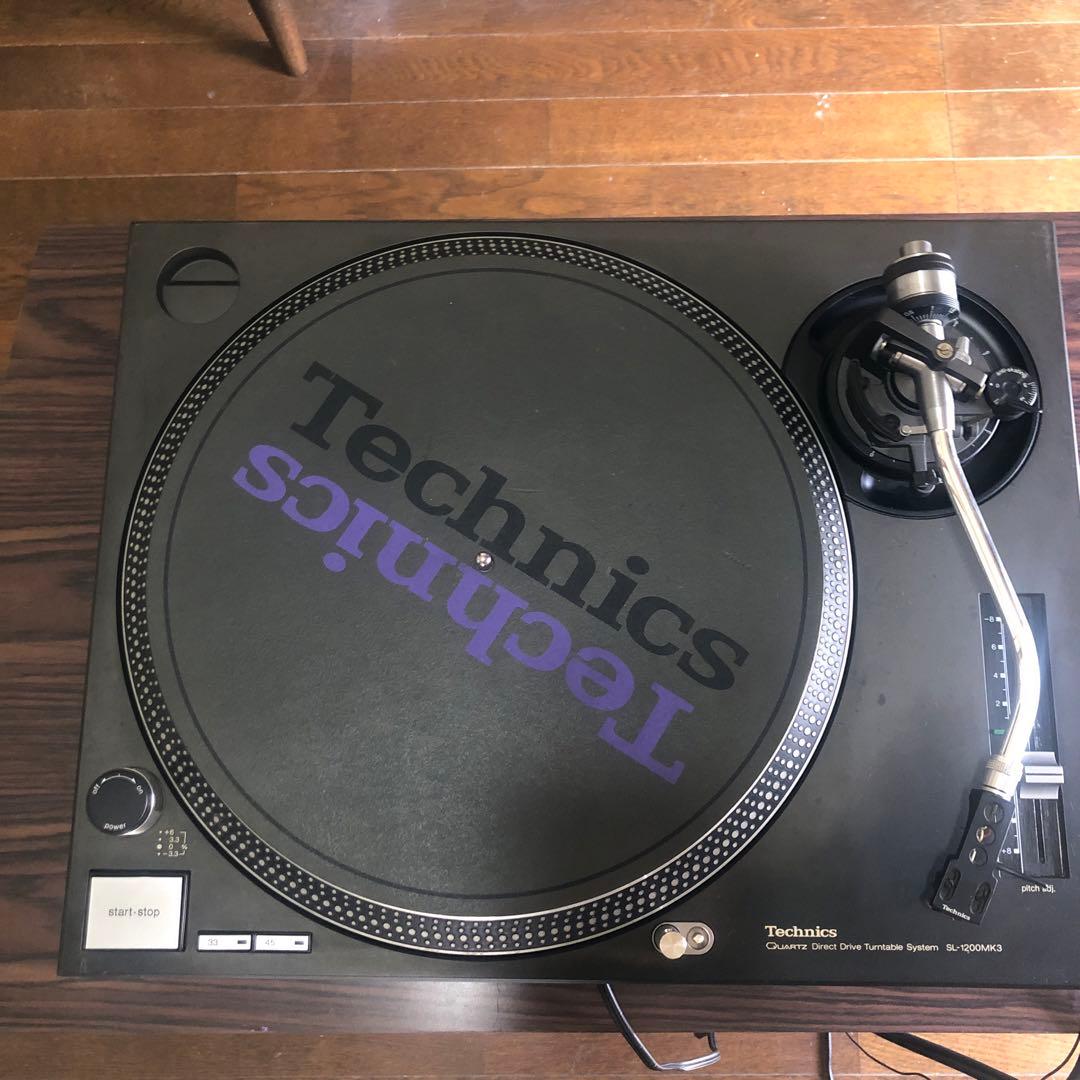 引き取り限定Technics SL-1200MK3 ターンテーブル2台ジャンク