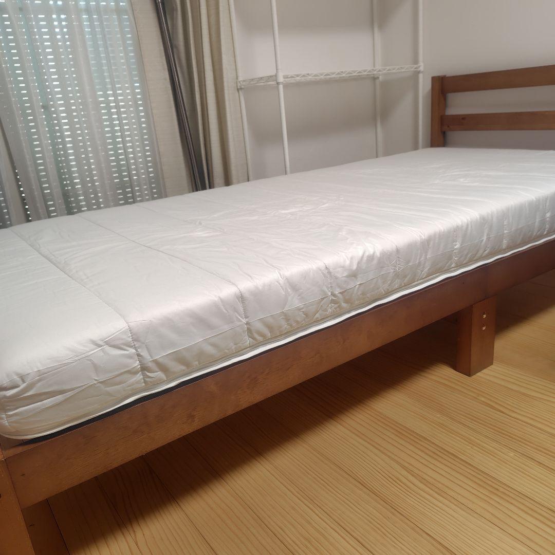 ☆お引取り限定☆　お値下げしました❣　ニトリ　ベッドセット（カバーなども）